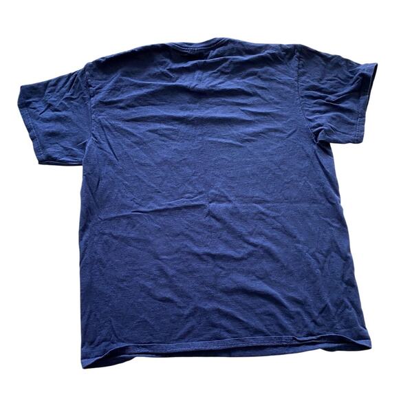 Vintage Bone Collector Graphic T-Shirt in Navy Size Large Y2K - Picture 4 of 7